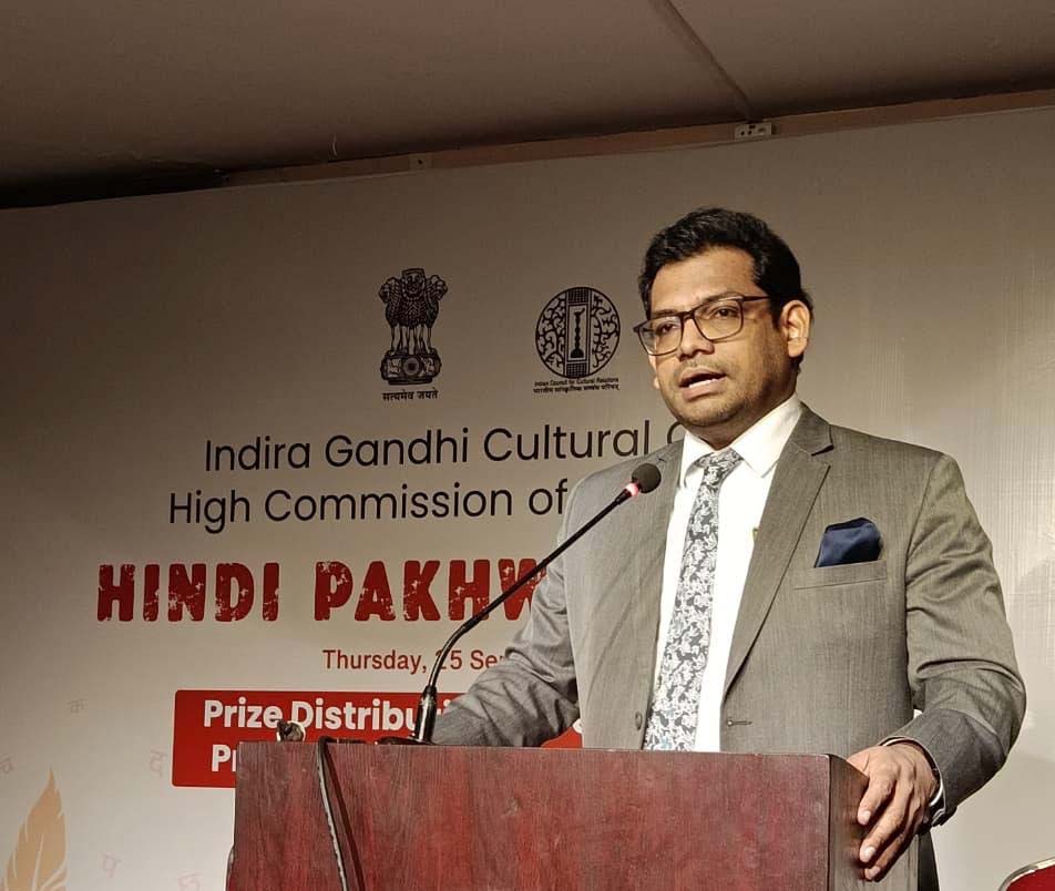 ঢাকায় ইন্দিরা গান্ধী সাংস্কৃতিক কেন্দ্রে হিন্দি পখওয়াড়া উদযাপন