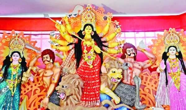  বিসর্জনে শেষ ‘শারদ দুর্গোৎসব’