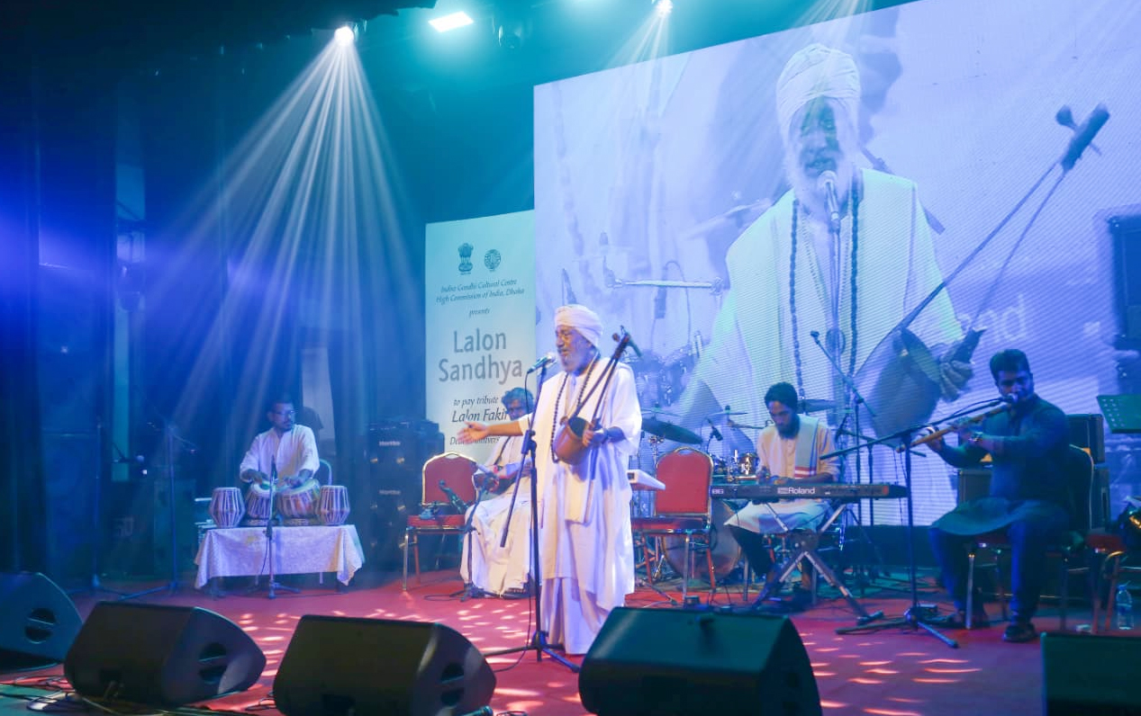 ভারতীয় হাই কমিশন উদ্যোগে লালন দর্শনে আলোকিত ‘লালন সন্ধ্যা’