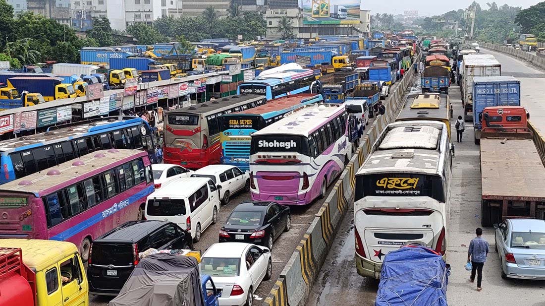 ঢাকায় যানজটে প্রতিদিন ক্ষতি ৯৮ হাজার কোটি টাকা