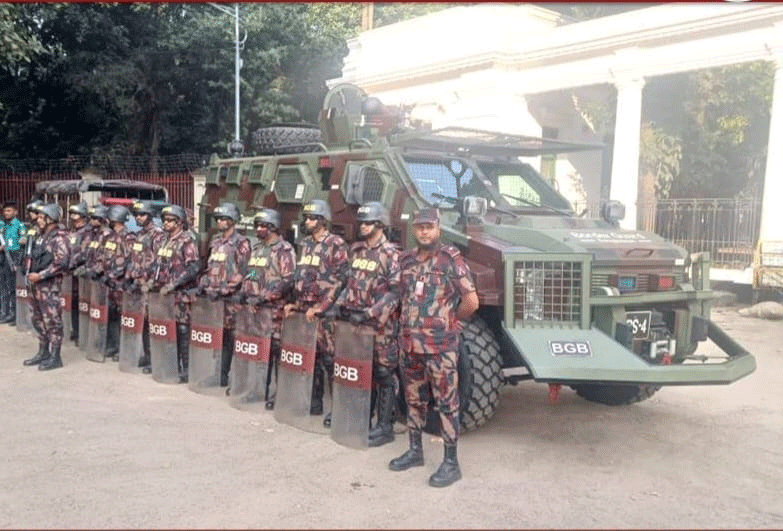 ঢাকা ও আশপাশের জেলায় বিজিবি মোতায়েন