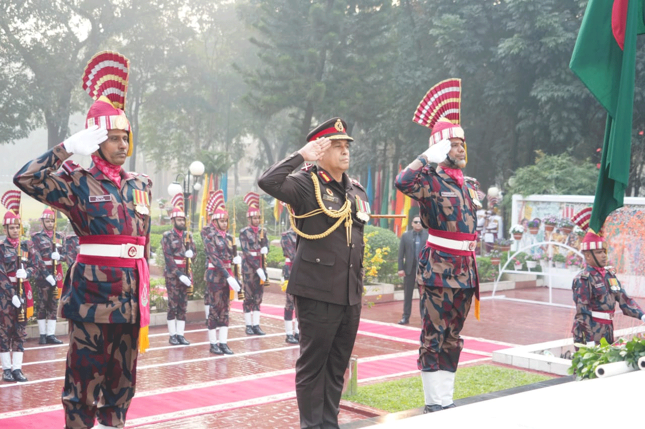বিজিবিতে যথাযোগ্য মর্যাদায় মহান বিজয় দিবস উদযাপন