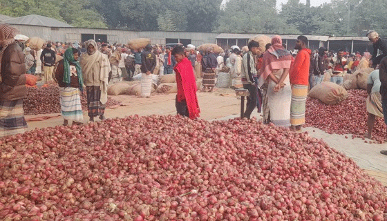 সিন্ডিকেটের দৌরাত্ম্য ঠেকাতে সীমিত আকারে পেঁয়াজ আমদানির অনুমতি