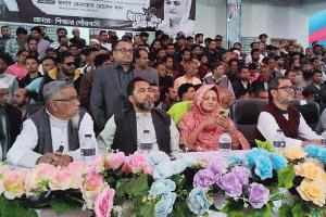 জয় বাংলা, জয় বঙ্গবন্ধু স্লোগান দিয়েই ধানের শীষে ভোট চাইলেন আওয়ামী লীগের নেতারা