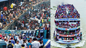 ঈদের ছুটি শেষে ঢাকামুখো মানবঢল, মঙ্গলবার খুলছে অফিস-আদালত