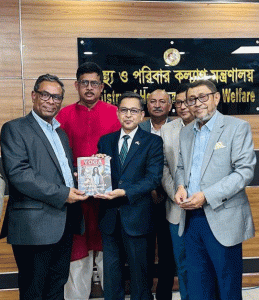 বাংলাদেশ-ভারত স্বাস্থ্য সহযোগিতায় নতুন দিগন্ত: সৌজন্য সাক্ষাতে জোরদার সম্পর্কের প্রত্যয় 