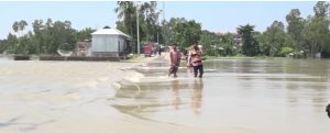 মৌলভীবাজারে আকস্মিক বন্যা, হাজারো মানুষ পানিবন্দি